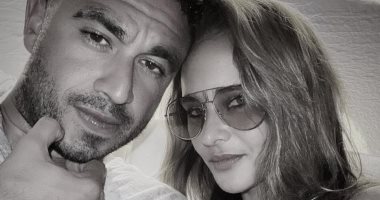 شاهد أول صورة تجمع نيللي كريم وعريسها هشام عاشور