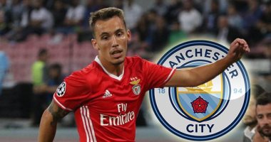 مانشستر سيتي ينافس لاتسيو لضم ظهير بنفيكا أليكس جريمالدو