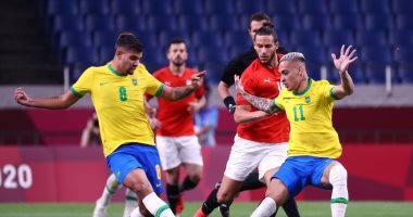 شاهد.. أول فرصة حقيقية لمنتخب مصر أمام البرازيل