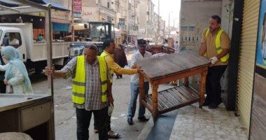رفع 250 حالة إشغال و2245 طن قمامة وتحرير 24 محضر بيئة وعدم ارتداء كمامة بالبحيرة