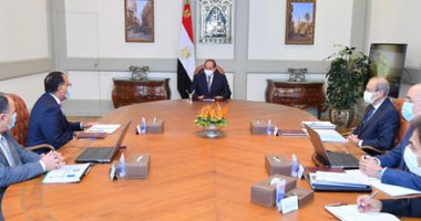 الرئيس السيسي يستعرض الموقف التنفيذى الخاص بإنشاء سد "جوليوس نيريري" لتوليد الطاقة الكهربائية فى تنزانيا بواسطة تحالف الشركات المصرية وبإشراف الحكومة المصرية.. ويؤكد على الدعم الكامل لمراحل تنفيذ المشروع