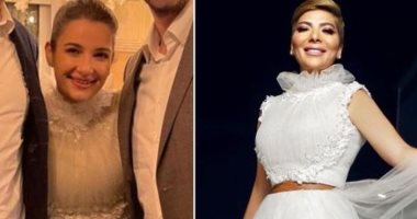"مين الأحلى".. أصالة تعيد ارتداء فستان خطوبة ابنتها شام بطريقتها الخاصة.. صور