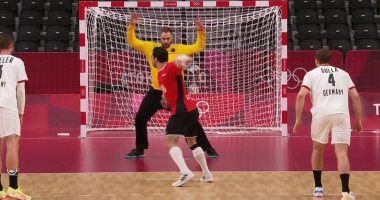 منتخب اليد يتقدم على ألمانيا 10 / 7 بعد مرور 20 دقيقة