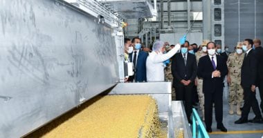 الرئيس السيسى يفتتح المدينة الصناعية الغذائية بالمنوفية.. ويؤكد: نسعى لتوفير 8 مليارات جنيه للتغذية المدرسية.. ونستهدف الوصول إلى منتج غذائى يحقق التوازن فى الأسعار.. ويحذر من الزيادة السكانية