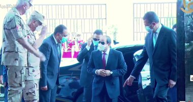 بث مباشر.. الرئيس السيسى يفتتح عددا من المشروعات التنموية بالمنوفية
