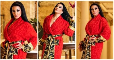سمية الخشاب تثير الجدل بجلستي تصوير بالروب الأحمر والأبيض خلال أسبوع