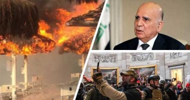 باختصار..أهم الأخبار العربية والعالمية حتى الـ12 ظهرا..انتحار شرطى أمريكى شارك فى التصدى لاقتحام الكونجرس..حرائق الغابات تضرب إيطاليا وإجلاء 800 شخص..العراق: تسلمنا أكثر من 17 ألف قطعة أثرية من واشنطن ودول أخرى