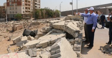 محافظة القاهرة تنفذ توسعات لتطوير محور عدلى منصور.. صور