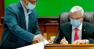 رئيس جامعة المنوفية يعتمد نتيجة الطب البيطرى يونيو 2021