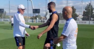 ريال مديد يعلن عودة بنزيما للتدريبات بعد تعافيه من فيروس كورونا