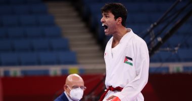 أولمبياد طوكيو.. الأردنى عبد الرحمن المصاطفة أول عربي يفوز ببرونزية الكاراتيه 