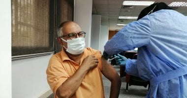 جامعة حلوان تواصل تطعيم منتسبيها ضد فيروس كورونا