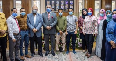 جامعة طنطا تستضيف طلاب جامعتى تعز اليمنية والنجاح الفلسطينية