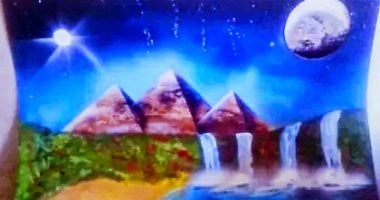 "فاطمة" تشارك صحافة المواطن عددا من اللوحات الملونة المميزة