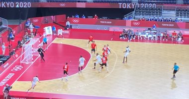 طوكيو 2020.. شاهد صور قمة منتخب اليد مع فرنسا فى نصف نهائى الأولمبياد