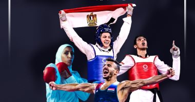 4 برونزيات تزين البعثة المصرية فى أولمبياد طوكيو .. هداية ملاك بدأت الإنجاز بالتايكوندو وسيف عيسى يلحق بها.. كيشو يصنع التاريخ في المصارعة.. وجيانا فاروق تؤكد تفوقها العالمي بالكاراتيه بميدالية تاريخية