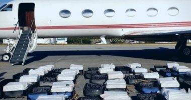البرازيل تعتقل إسبانى هرب 1300 كيلو كوكايين فى 24 حقيبة بطائرة خاصة.. فيديو