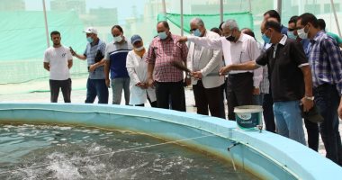 وزير الزراعة: تطوير المفرخ السمكى بالإسكندرية يوفر الزريعة للمشروعات القومية