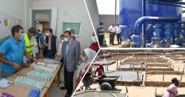 حياة كريمة لكل المصريين.. بدء مشروعات الصرف بقرية النمسا بالأقصر.. ونائب محافظ أسيوط يكشف إنجازات المرحلة الأولى فى 60 قرية.. ومحافظ الإسكندرية يشارك فى إطلاق قافلة طبية لأهالى بهيج والقرى المجاورة.. صور