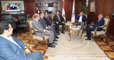 محافظ بنى سويف يستقبل المهندس هانى ضاحى نقيب المهندسين.. اعرف التفاصيل