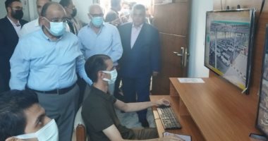 وزير التنمية المحلية يفتتح الميناء البرى ببورسعيد.. لايف وصور