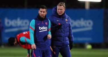 كومان مودعا ميسى: لا استوعب أنك لن تلعب فى برشلونة واستمتعت بالعمل معك