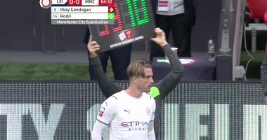 جريليش أغلى صفقة فى تاريخ الدوري الإنجليزي يسجل ظهوره الأول مع السيتى