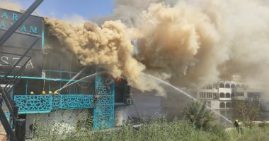 النيابة تطلب تقرير المعمل الجنائى فى حريق المركب العائم بالزمالك 
