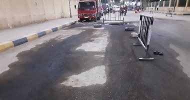 السيطرة على بقعة سولار بالطريق الإقليمى فى الشرقية