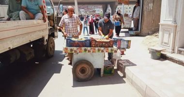 رفع وإزالة 699 حالة إشغال طريق بالبحيرة