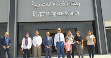 محمود حميدة من أمام وكالة الفضاء المصرية: أملاً في تحقيق أحلام أولادنا