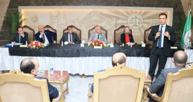 وزارة العدل تنظم ورشة عمل لمستشاري قضايا الدولة للتعريف بالتقاضى عن بعد..صور