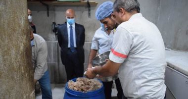 إعدام 3 أطنان أغذية فاسدة وغلق مخزن ومكان لتجهيز الوجبات الغذائية بالشرقية