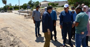 محافظ أسوان: تنفيذ مشروع إحلال خط طرد محطة صرف الكرور بـ25 مليون جنيه