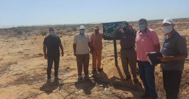 استرداد قطعتي أرض بإجمالى 3460 فدانا من غير الجادين بوادى النطرون