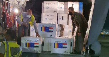 ننشر صور وصول شحنة جديدة من لقاح أستزينكا قادمة من رومانيا