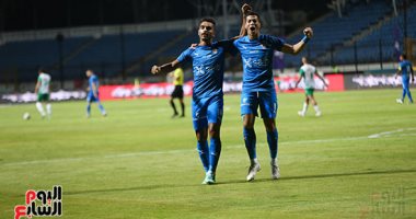 أوباما يسجل هدف تقدم الزمالك على الاتحاد السكندرى.. صور وفيديو