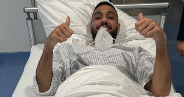 أحمد الشناوي في أول رسالة بعد إجراء جراحة الرباط الصليبي: "لنا عودة قريبة"