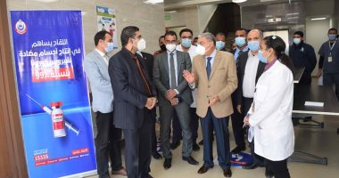محافظ المنيا: تخصيص 16 مركزا ثابتا و40 فريقا متحركا لتطعيم المواطنين بلقاح كورونا
