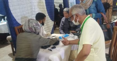 "صحتك مسئوليتنا" قافلة علاجية فى نادى المهندسين بالإسكندرية.. لايف وصور