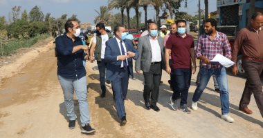 محافظ المنوفية يتابع ميدانيا أعمال تطوير صينية الإسعاف وشارع مصنع الغزل .. فيديو
