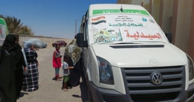 الكشف على 275 مواطنا خلال قافلة طبية بقرية الحمراوين بالبحر الأحمر.. صور