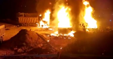 مفتى الجمهورية ينعى ضحايا انفجار صهريج وقود بمنطقة عكار شمالى لبنان