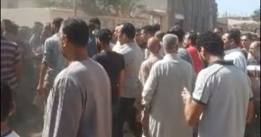 بث مباشر.. تشييع جنازة آخر ضحايا حادث مصرع عروسين ليلة زفافهما في البحيرة