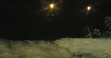 زفة الموت.. شاهد مكان وقوع حادث وفاة عروسين البحيرة