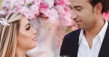 أول ظهور للفنان على ربيع وزوجته الجديدة.. صور