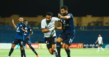 بيراميدز يتقدم على الجونة بهدف فى الشوط الأول.. فيديو