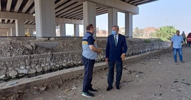 محافظ القليوبية يتابع أعمال النظافة والتجميل بمدن بنها وقليوب.. صور