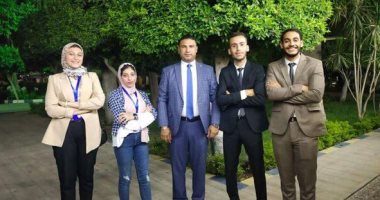 طالبة بالمنصورة تفوز بلقب الطالبة المثالية بملتقى الأسر الطلابية بالجامعات