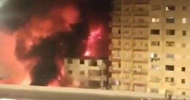 اندلاع حريق فى عقار بمنطقة الدقى والحماية تحاول السيطرة على النيران